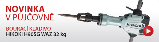 Bourac kladivo HiKOKI H90SG WAZ 32 kg